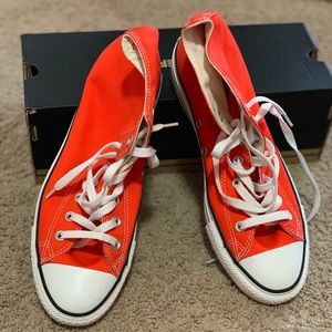 Converse Chuck Taylors High Top- Cherry Tomato